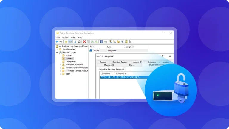 How to Find Bitlocker Recovery Key in Active Directory