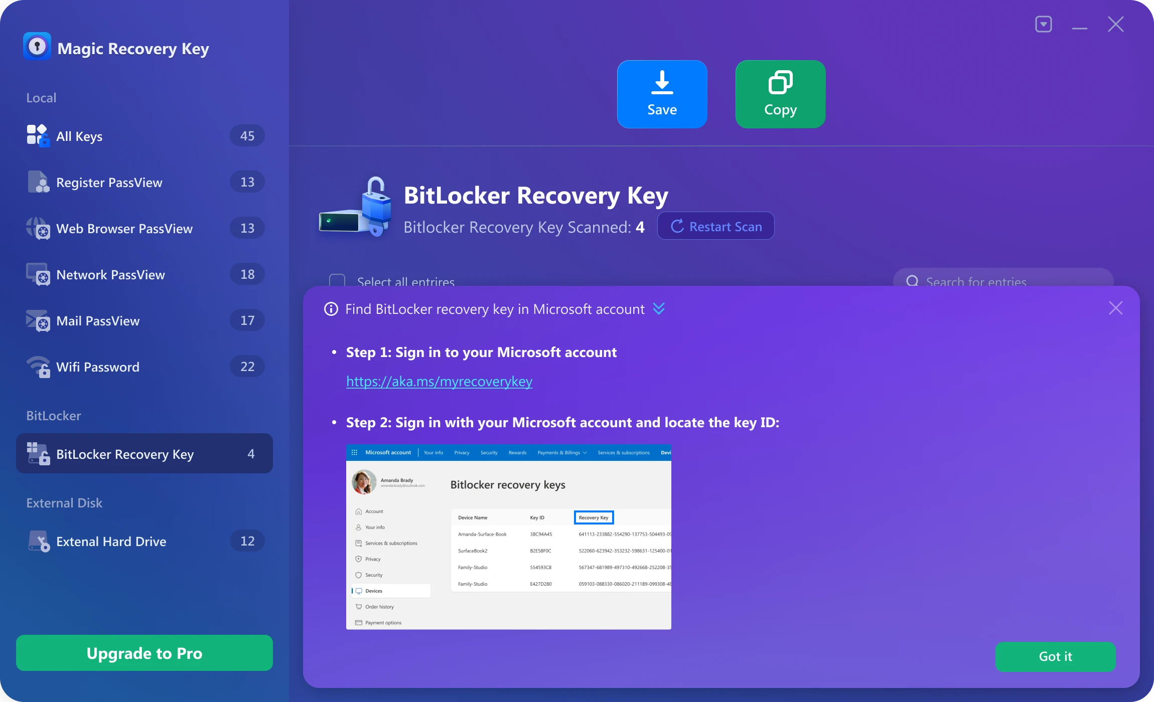 Magic Recovery Key User Guide - Bitlocker Recovery 5