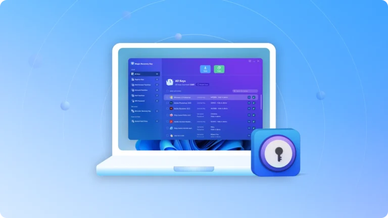 List of Software Supported by Magic Recovery Key