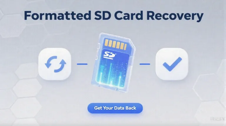 How to Recover Data from a Formatted SD Card