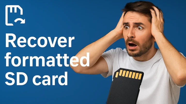 How to Recover Formatted SD Card on Windows