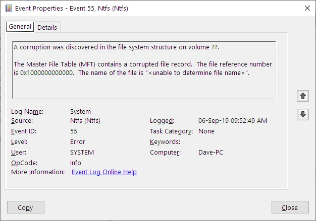 インデックス汚職の一般的な原因