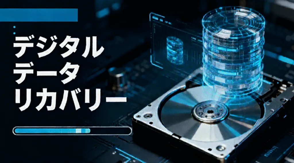 デジタルデータ復元：物理的および論理的損傷に対する最善のソリューション