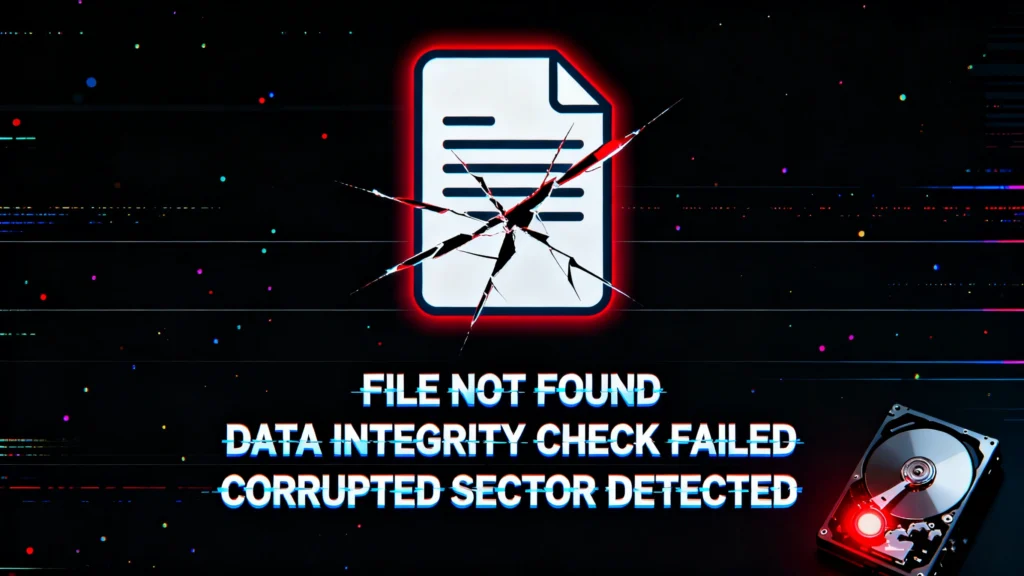 how to fix file corruption