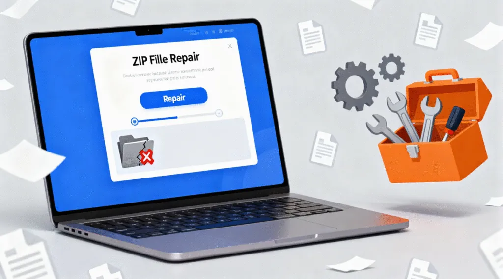 ZIPファイル修復とは