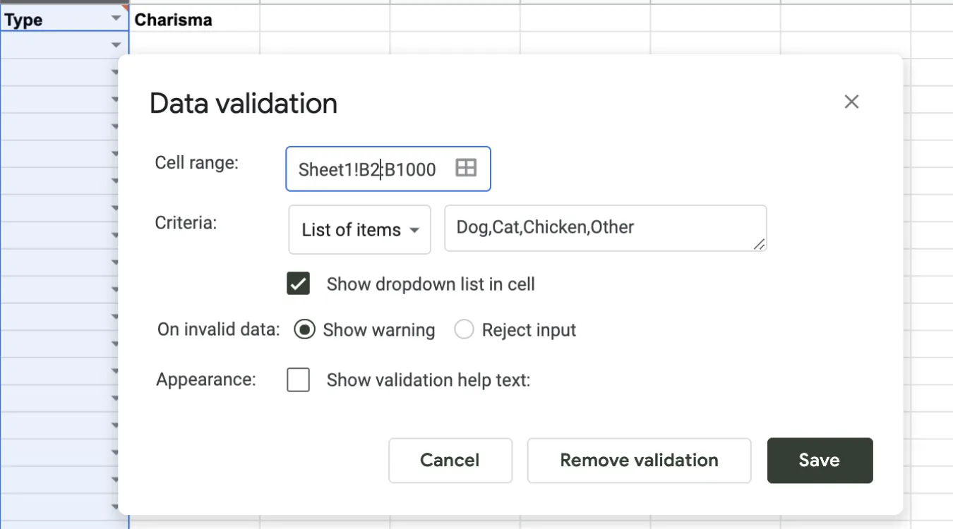 what is Data Validation