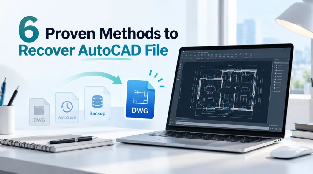 6 Proven Methods to Recover AutoCAD File