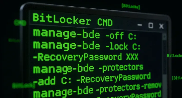 BitLocker CMDによるドライブの暗号化と管理