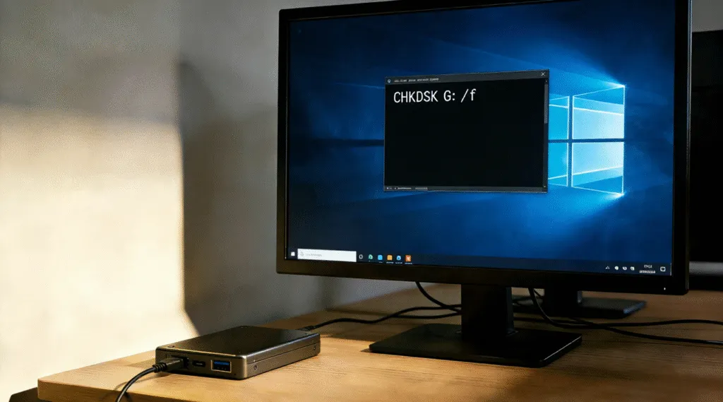 CHKDSK RAWドライブ 壊れたドライブを修復する方法