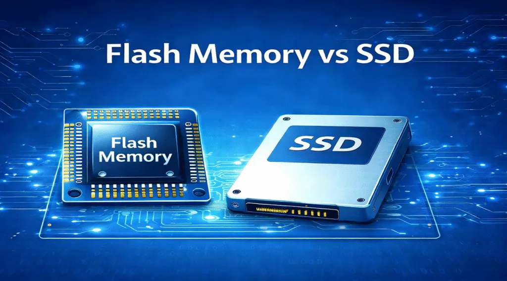 フラッシュメモリとSSDの詳細比較