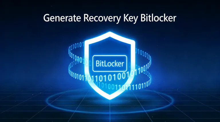 Generate Recovery Key Bitlocker: The Complete Guide