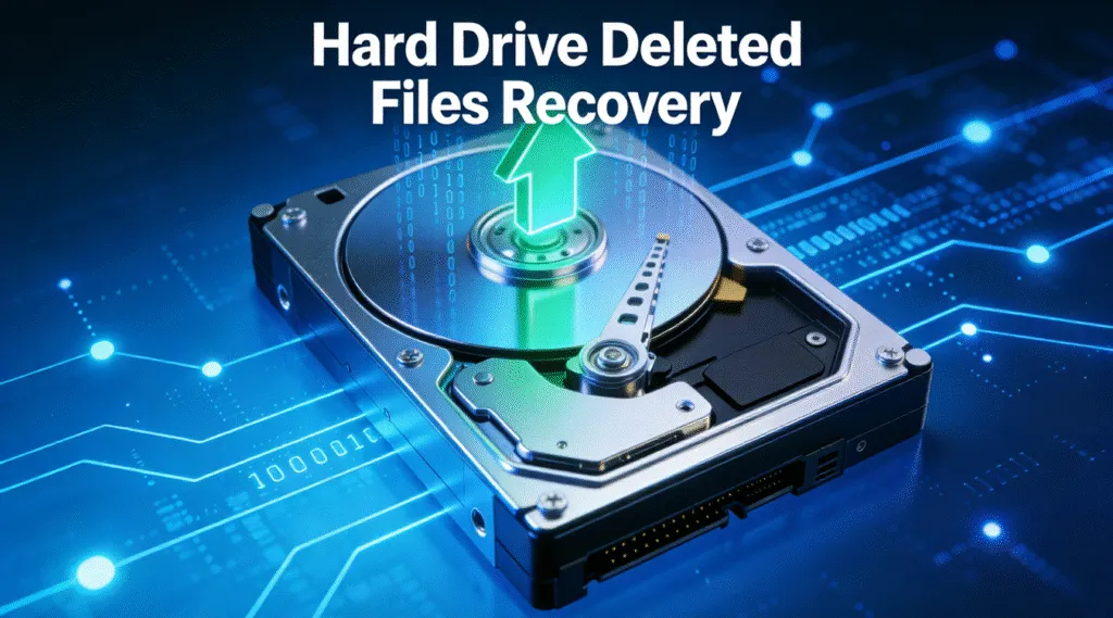 ハードドライブ削除ファイル復元ガイド