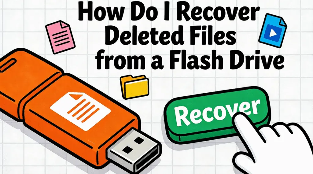 Come si recuperano i file eliminati da un'unità flash?