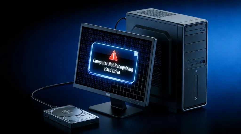 如何解決電腦無法辨識硬碟機的問題