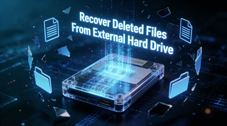 How to Recover Deleted Files From External Hard Drive