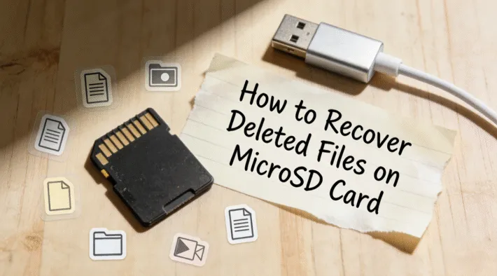 How to Recover Deleted Files on MicroSD Card