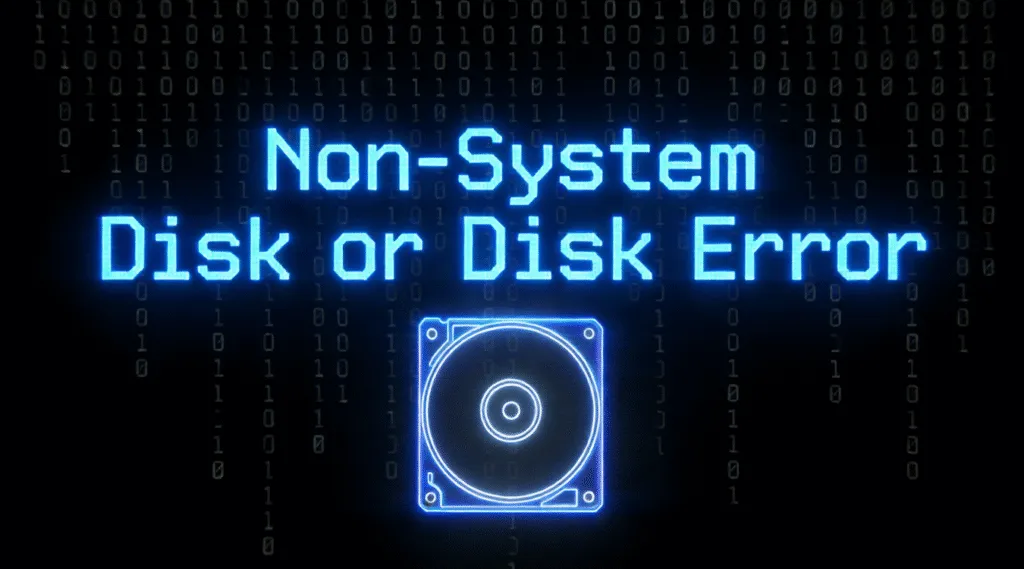 Los problemas de arranque se solucionan con un disco que no es del sistema o con un error de disco