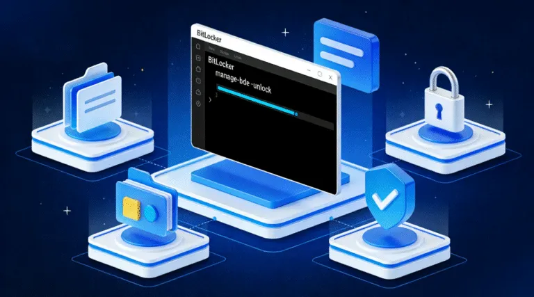 How to Use manage-bde to Manage BitLocker