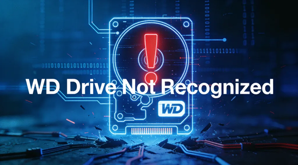 WD Drive Not Recognized How to Fix This Issue