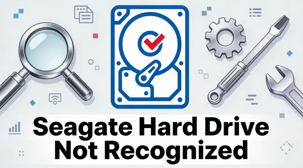 What to Do If Seagate Hard Drive Not Recognized