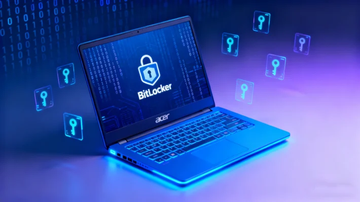 acer bitlocker 復旧キー