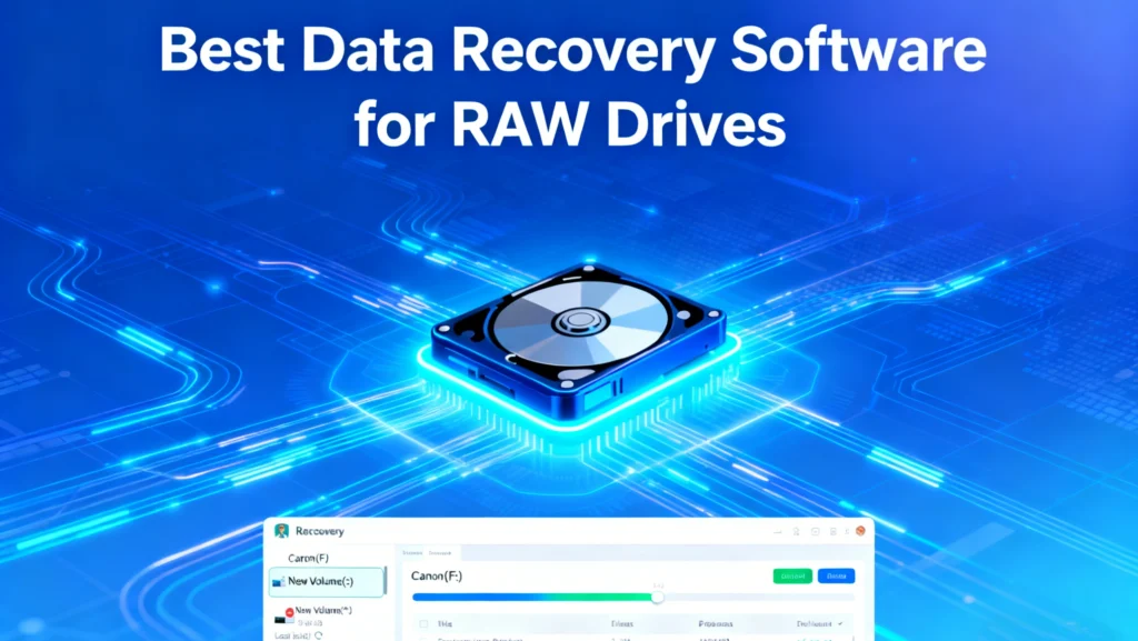 the best data recovery software for raw drives