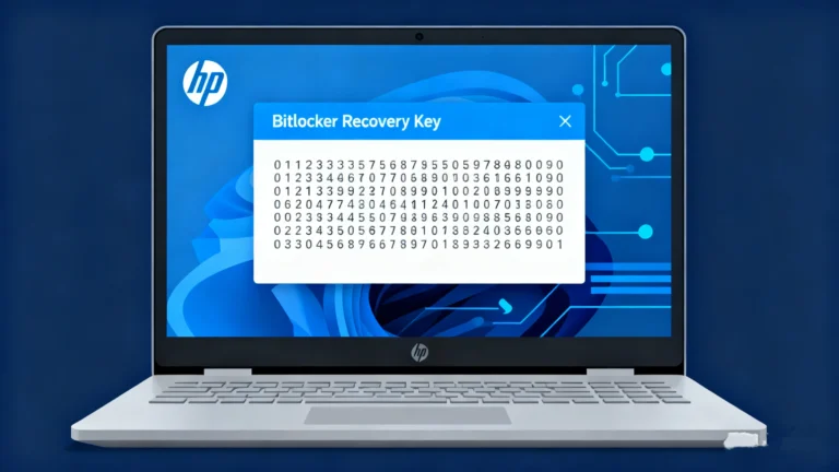 How to Retrieve Your BitLocker Recovery Key for HP Laptops