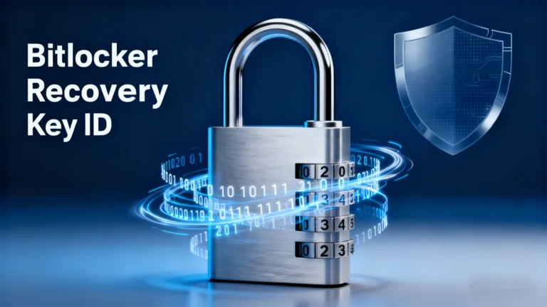 Recovery Key ID Guide: Find Your BitLocker Recovery Key