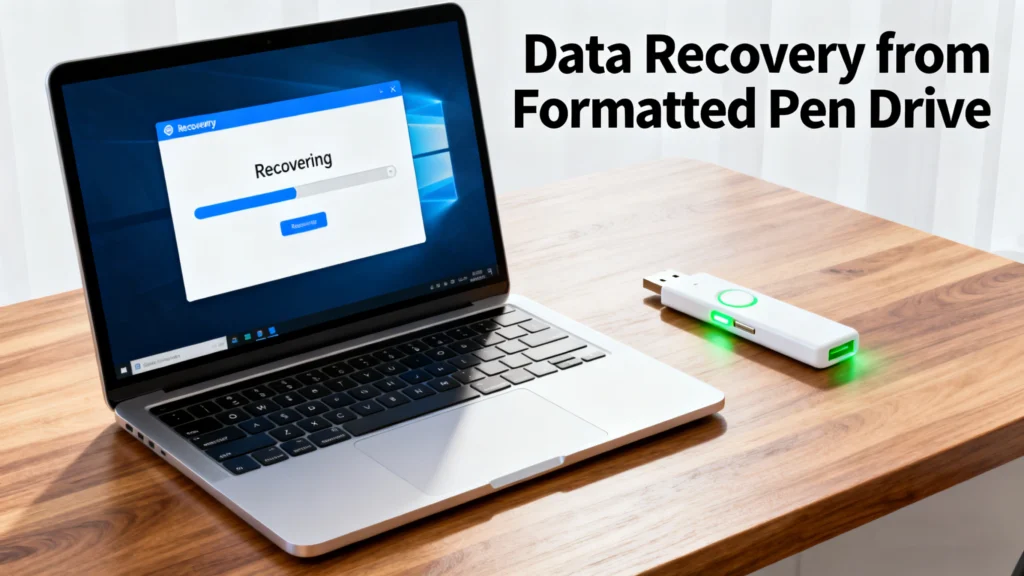 wie man Daten von einem USB-Stick wiederherstellt