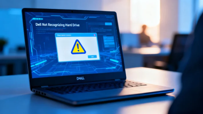 Il portatile dell non riconosce il disco rigido