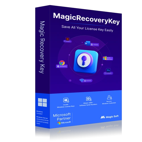 find recovery key using magic recovery key