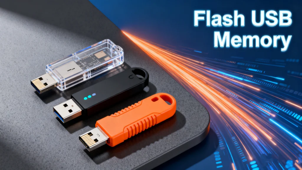 qué es una memoria flash USB