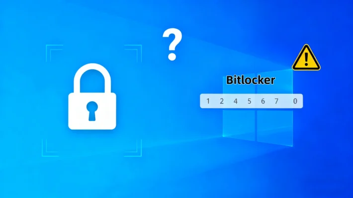 J'ai oublié mon mot de passe BitLocker