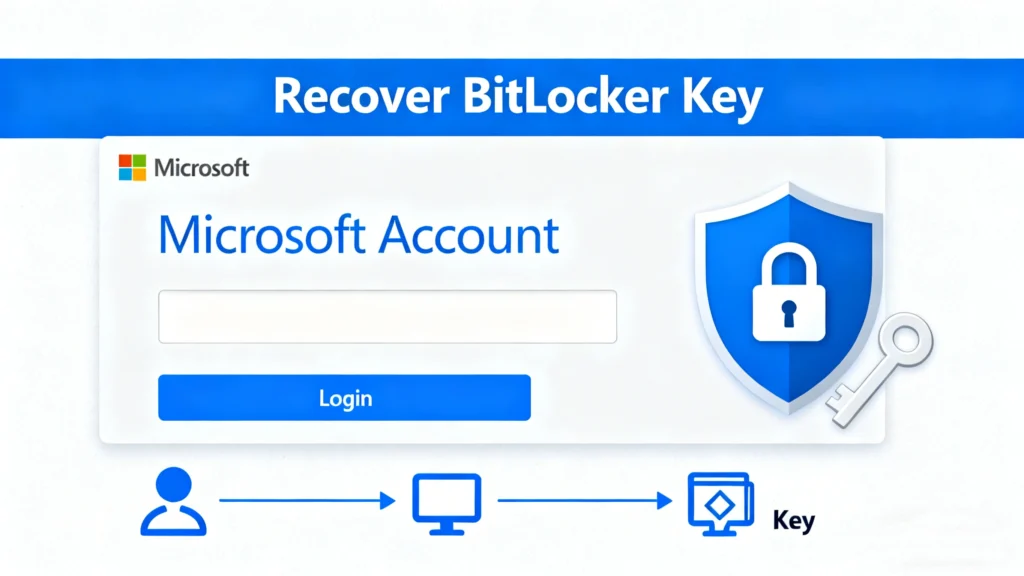 BitLocker 復原金鑰的儲存位置