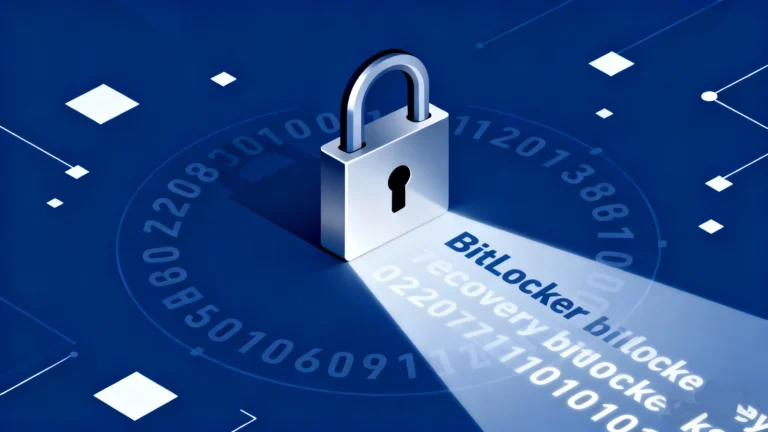 How to Get Recovery Bitlocker Key