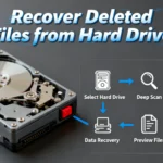 復原從硬碟機刪除的檔案