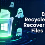 空のごみ箱から削除されたファイルを復元する