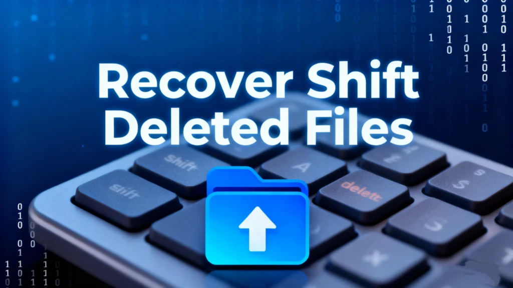 Gelöschte Shift-Dateien in Windows 11/10 wiederherstellen