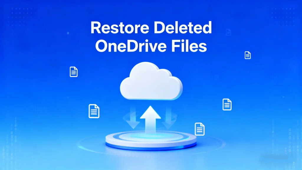 OneDriveでごみ箱にない削除されたファイルを復元する方法