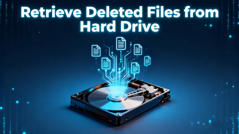 How to Retrieve Deleted Files from Hard Drive