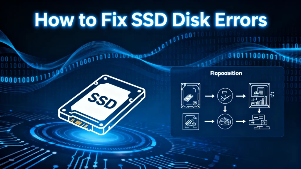 SSDのディスクエラーを修正する方法