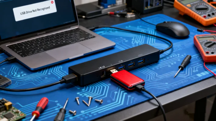 USBドライブが認識されない windows 11