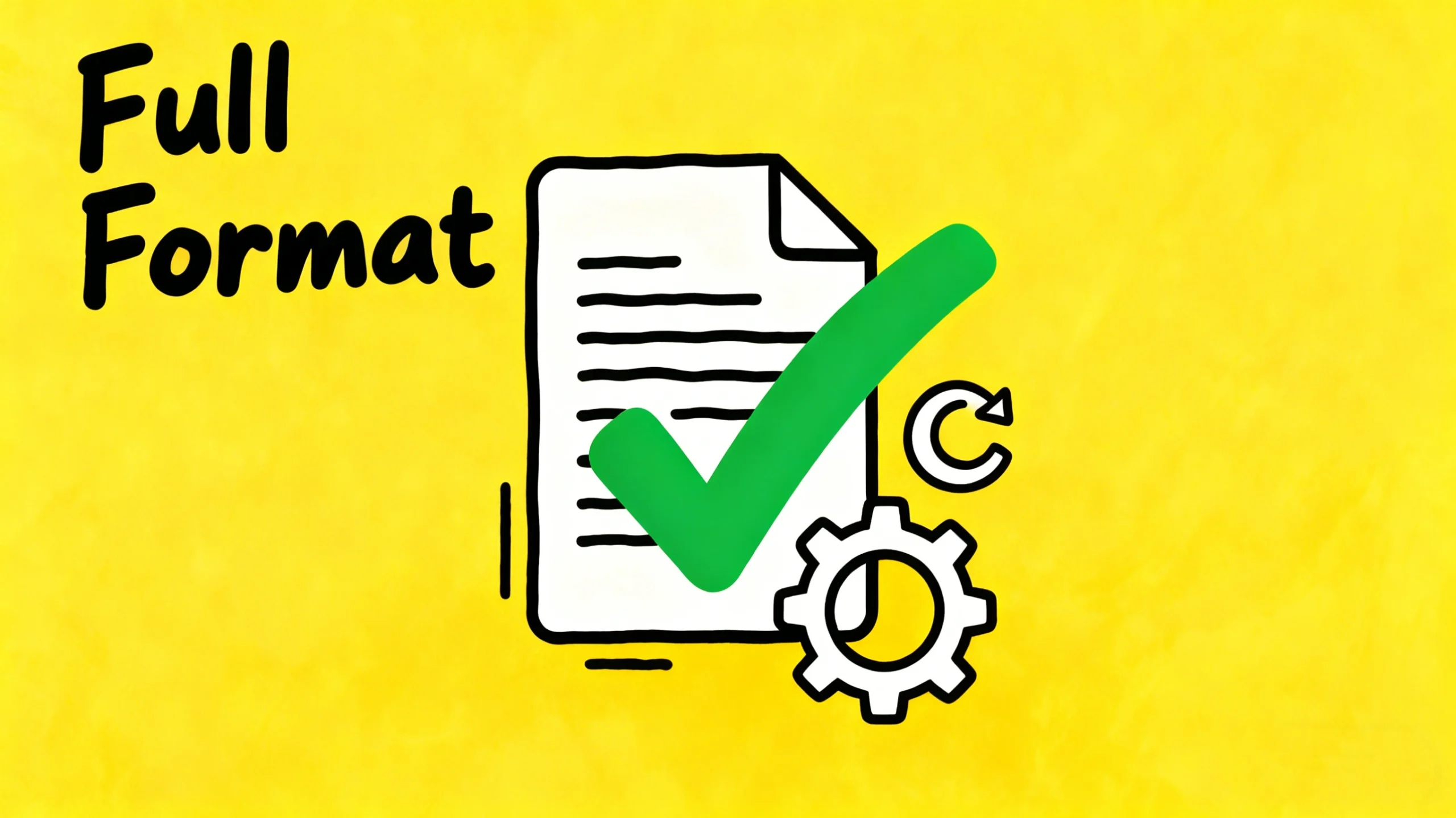 Formato completo: Cómo funciona y recuperación de datos | Amagicsoft