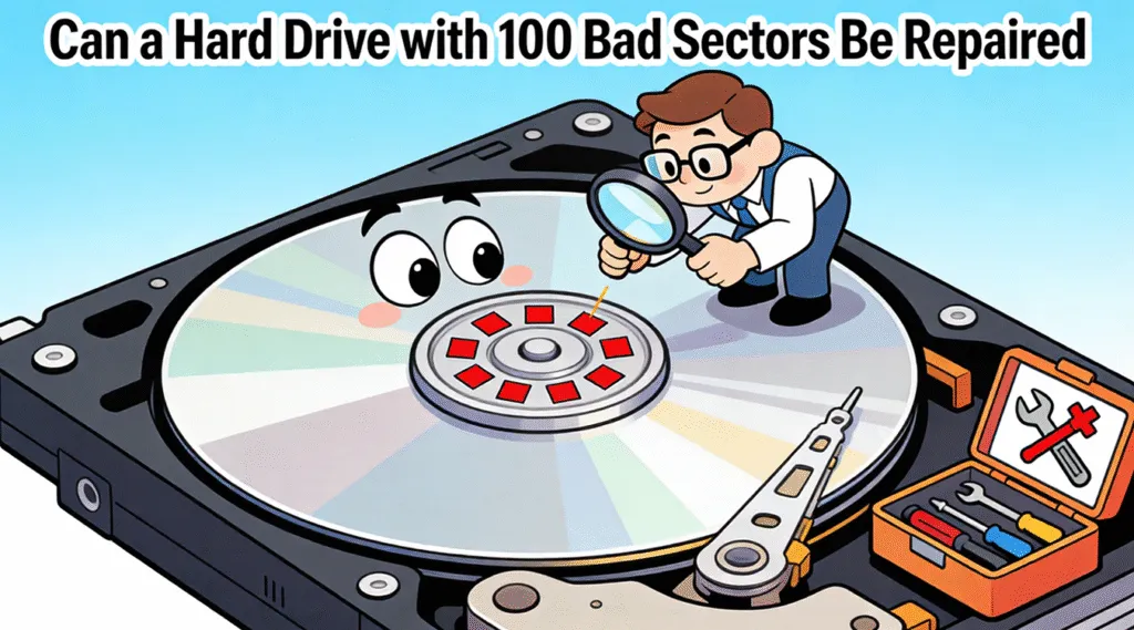Can a Hard Drive with 100 Bad Sectors Be Repaired A Practical Guide