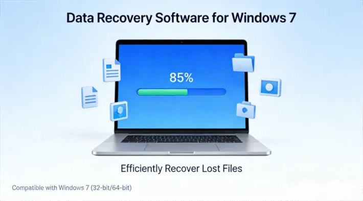 Guia do software de recuperação de dados para Windows 7