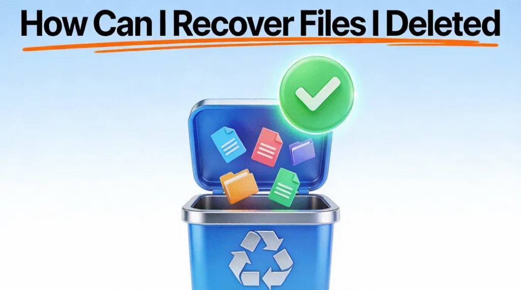 How Can I Recover Files I Deleted A Comprehensive Guide