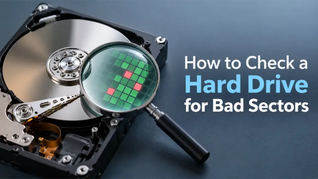 How to Check a Hard Drive for Bad Sectors