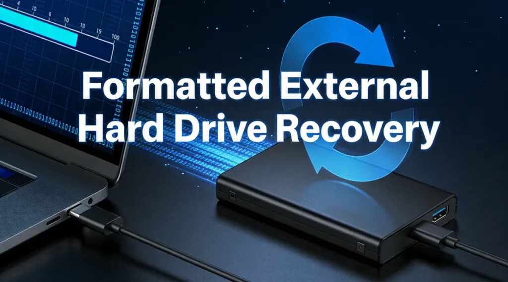 Comment récupérer un disque dur externe formaté