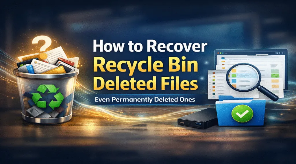 How to Recover Recycle Bin Deleted Files (Step-by-Step Guide)