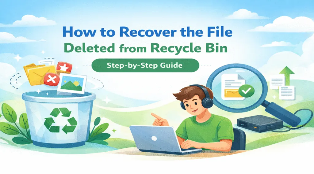 How to Recover the File Deleted from Recycle Bin (Complete Guide)